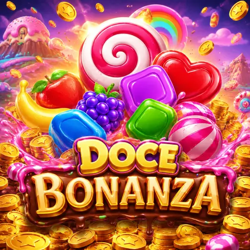Slot Sweet Bonanza com doces, frutas e multiplicadores da Pragmatic Play